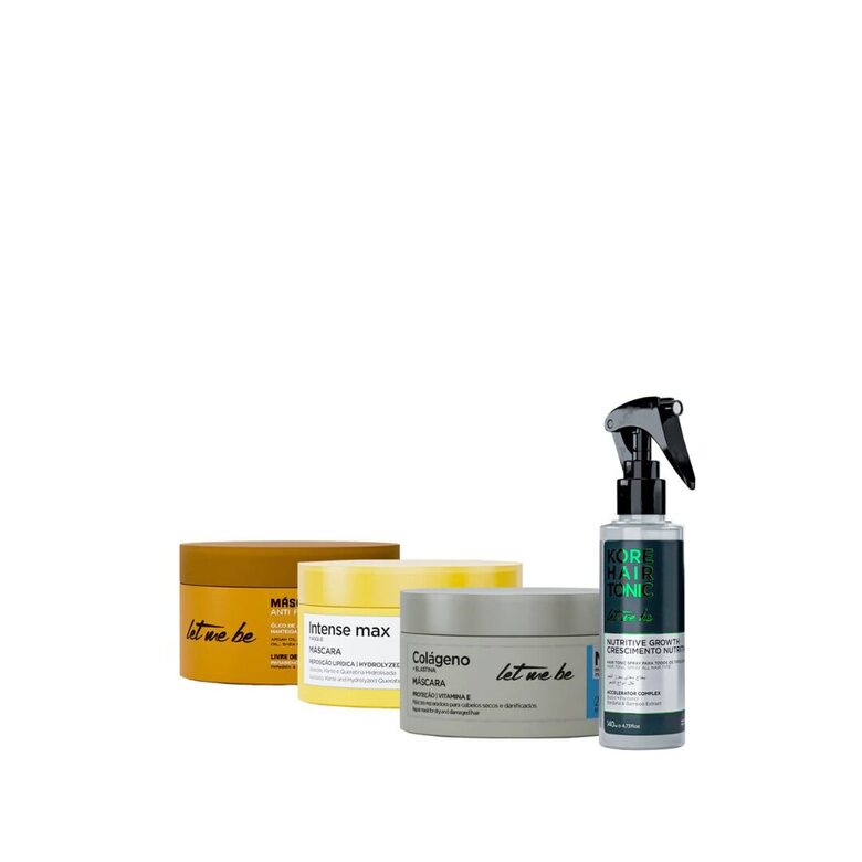 Matu hronogrammas komplekts veselīgai augšanai  (4 produkti)